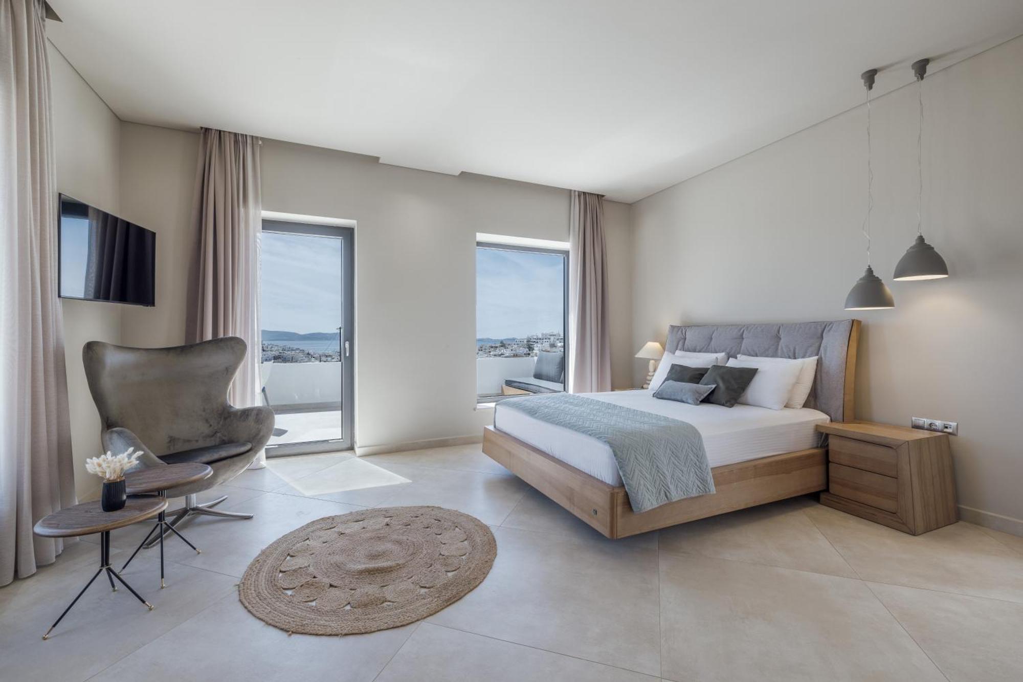 El Mar Naxos Aparthotel Naxos City Exteriör bild