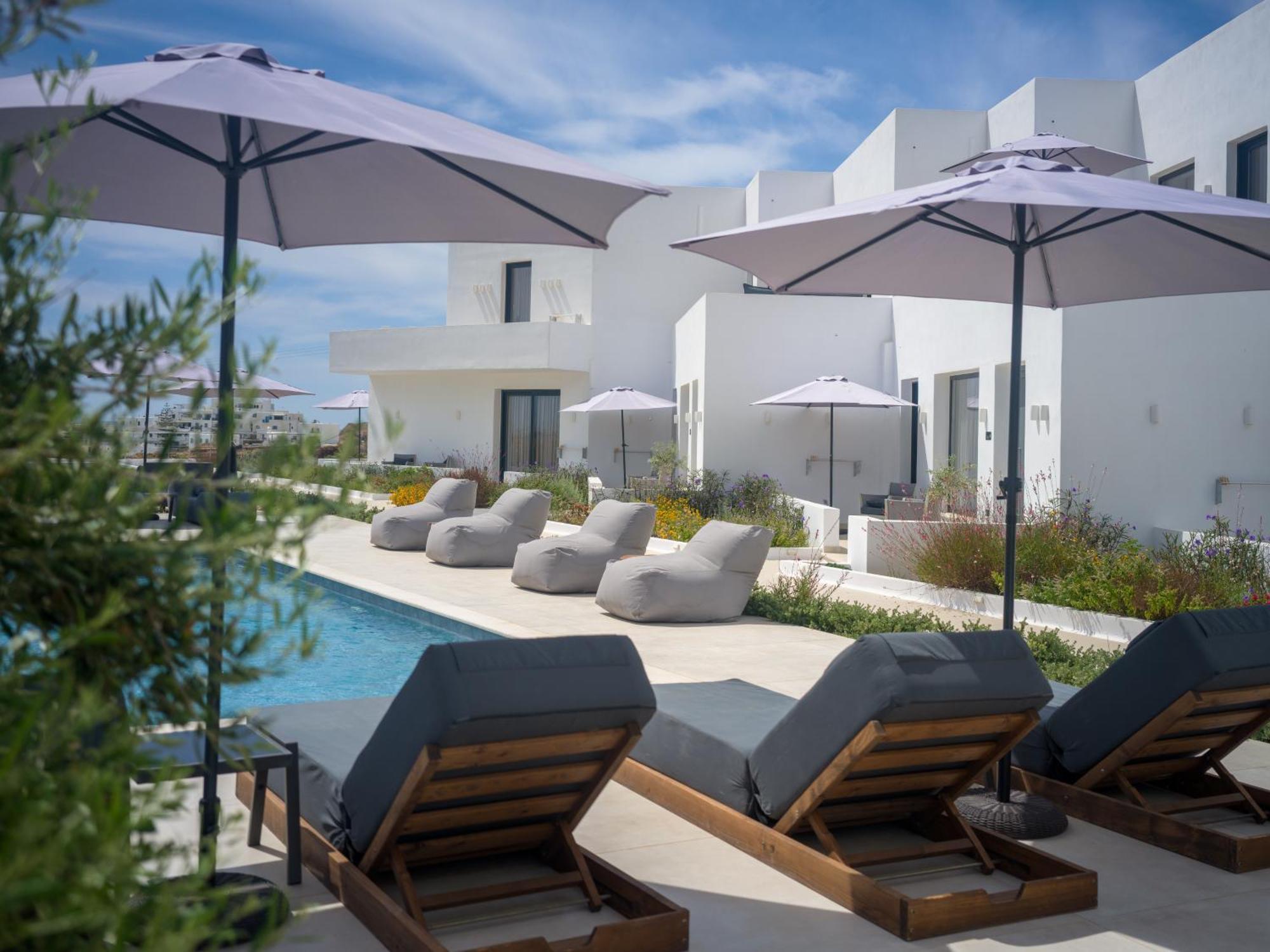 El Mar Naxos Aparthotel Naxos City Exteriör bild